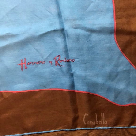 Vintage Silk Scarf - Picture 2 of 7